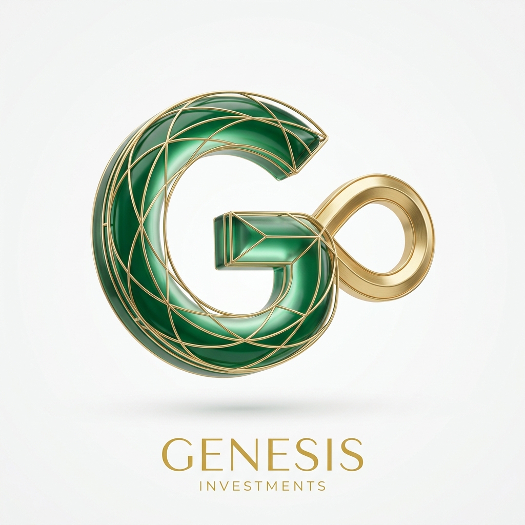 G3NE5IS investiÄŤnĂ­ spoleÄŤnost â€” 3D emblĂ©m